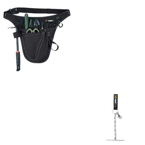 KUNN Garden Tool Organizer Belt & Electrical Tape Holder