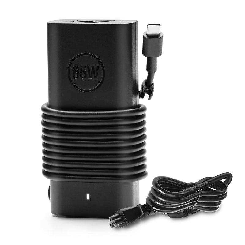 65W USB C Charger Fit for Dell Latitude 14 3400 3410 3420 3430 3440 5410 7400 7400 2-in-1 7410 7410 2-in-1 7420 7420 2-in-1 7430 7430 2-in-1 7440 7440 2-in-1 Laptop Power Adapter Cord