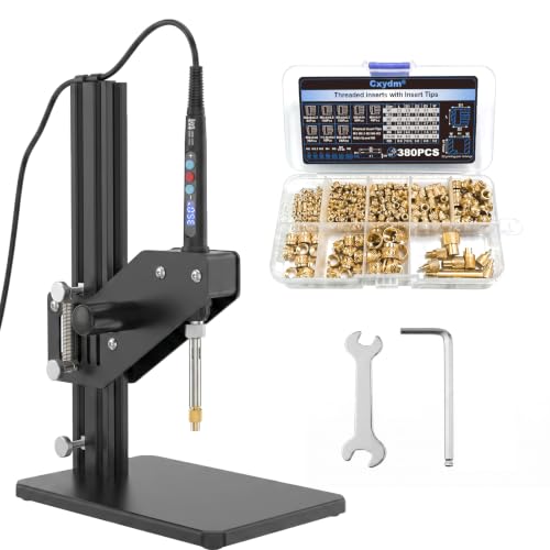 Vertical Heat Set Insert Tools Kit 200mm Working Height for 3D Printing 1