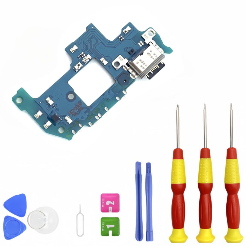 Galaxy A55 5G USB Charging Port Flex Cable Replacement for Samsung Galaxy A55 5G Charger Port Flex Cable Repair Part with Tools SM-A556E/DS
