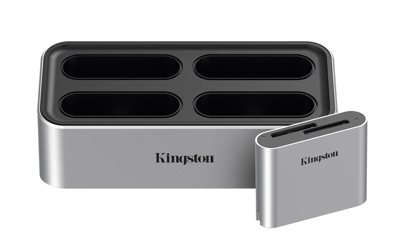 Kingston Workflow Station with SD Reader | Customizable USB 3.2 Gen 2 Dock | Support up to 4 Readers | WFS-S