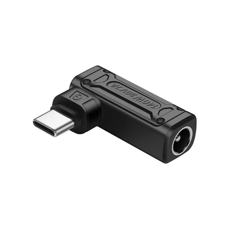 SinLoon PD 140W DC5521 to Type C Power Charging Adapter DC 5.5mm x 2.1mm Female Input to USB C Male Connector with PD Automatic Identification Chip,for Phone,Tablet,Laptop (DC5521 G)