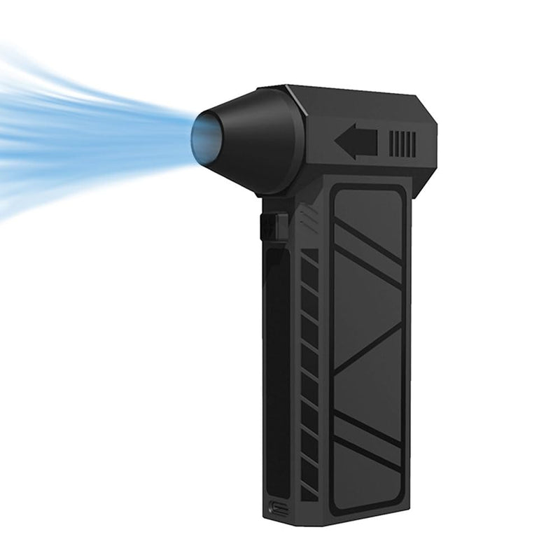 Multi Functional Fan Air Duster - Violent Fan Suitable for Cars, Houses, Computer Keyboards, and Outdoor use; 4-Speed Adjustable Wind Drying, dust Removal, air Blowing and Suction 130000RPM