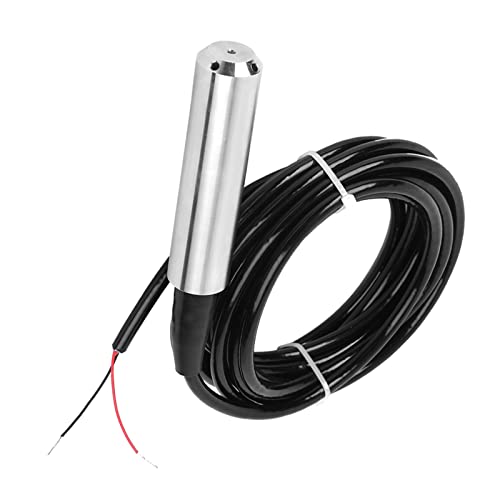 High Precision Level Transmitter, 4-20MA Output, Waterproof IP68 Protection, Shockproof Design, Water Level Sensor for Water Measurement (Measuring Range 0-1 Metre) Measuring Range: 0-1 Metre