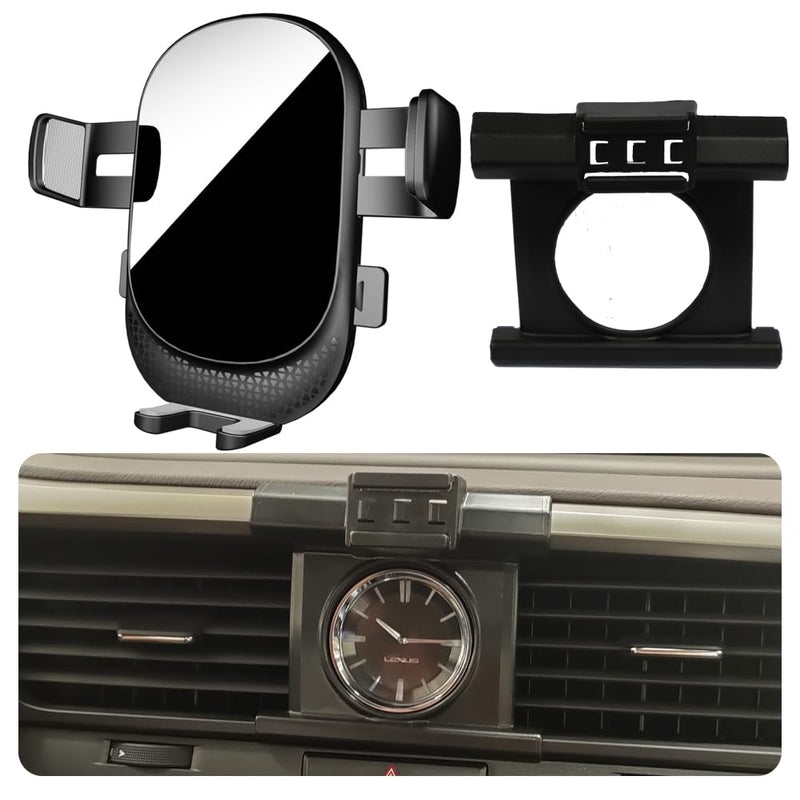 Car Phone Holder for Lexus RX Auto Accessories [Only for Lexus 2016-2022 RX 350 / RX 350L / RX 450h / RX 450hL] [Auto Lock Hands Free Cell Phone Mount Car fits for iPhone & All Smartphones] 2016-2022 RX All models