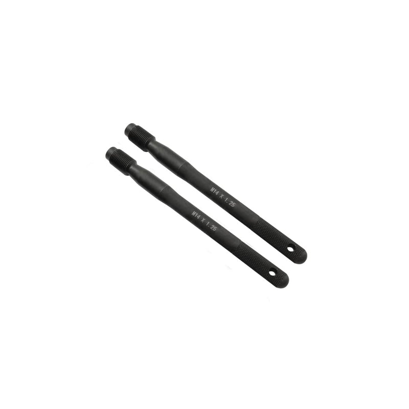 2Pcs M14x1.25 Wheel Alignment Pin, Wheel Hanger Rim Stud Bolt Nut, Tool for Changing Tires on Cars with Lug Bolts,Guide Studs, Rim Stud Pilot Pin, Tire Change Guide Tool 2PCS M14*1.25