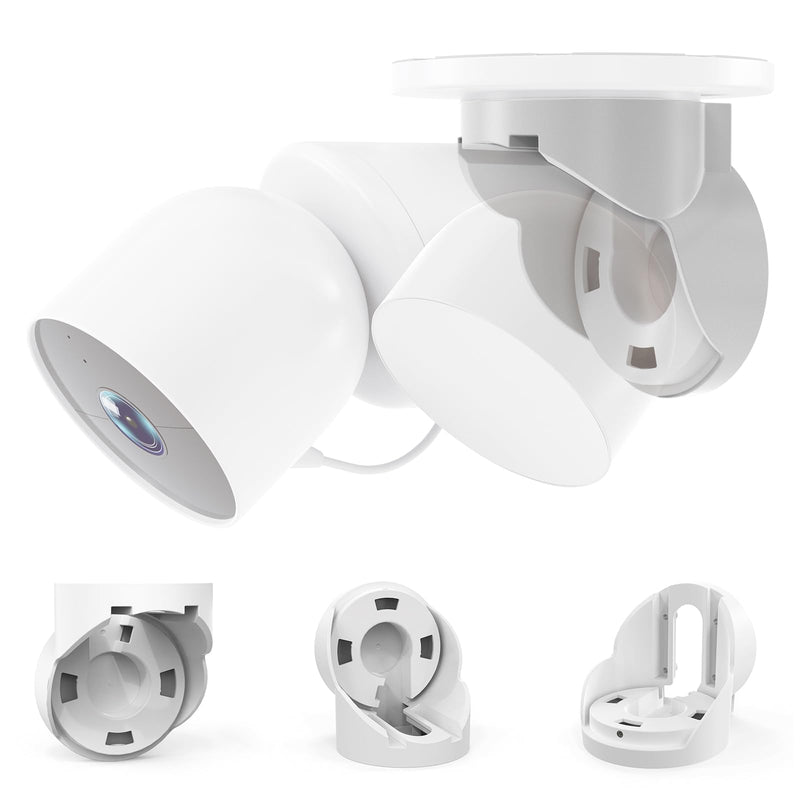 Eave Mount for Google Nest Camera Outdoor/Nest Floodlight Camera Wired, Camera Outdoor Eave Mount Bracket, ABS Protective Case,Enhanced Security, Durable Eve Outdoor Cam Eave Mount Holder