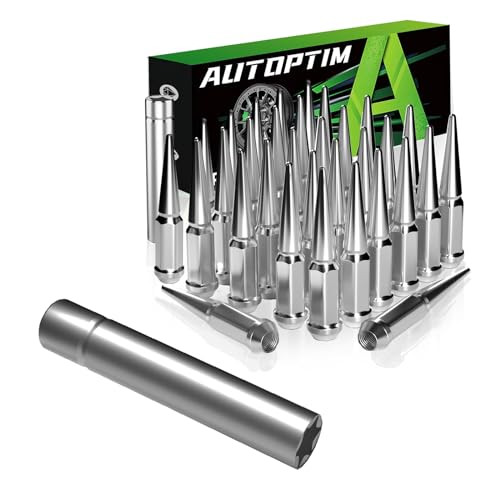 AUTOPTIM M14x1.5 Spike Lug Nuts & Socket Key