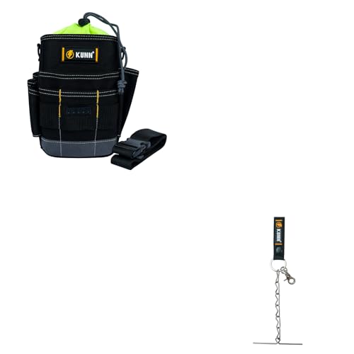 KUNN Tool Pouch with Belt Clip & Electrical Tape Holder
