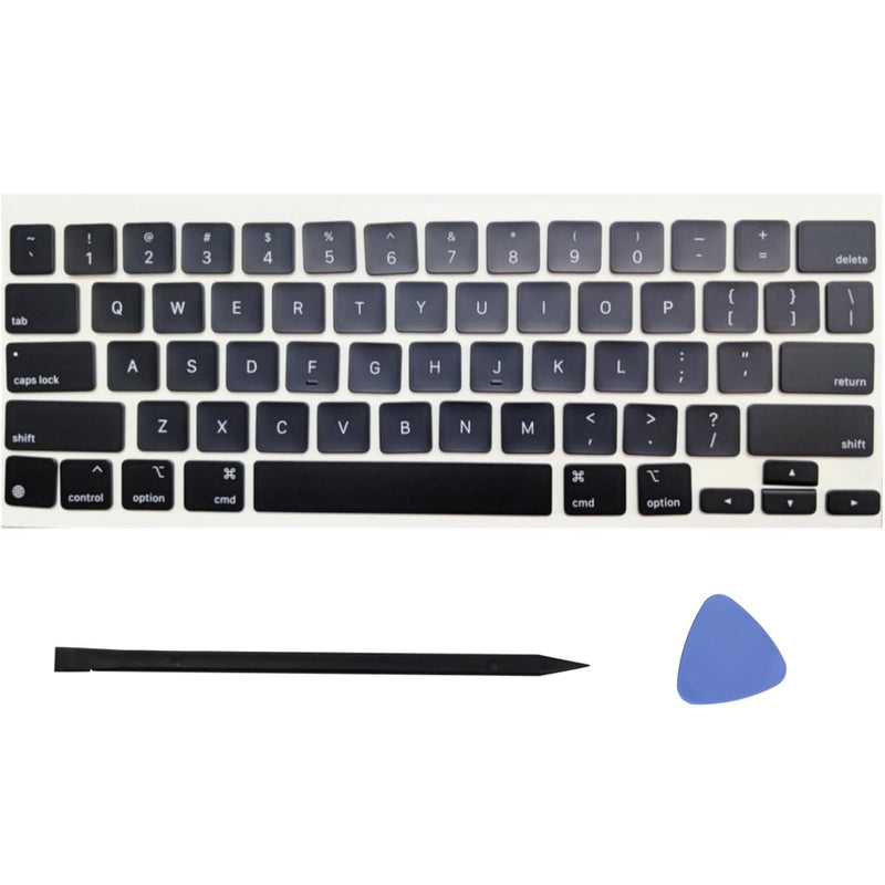 Replacement US Keyboard Full Set of Keycap Keys and Tool Applicable for ipad Pro/Air 11/13“ Magic keyboard (MKB-4) MKB-4