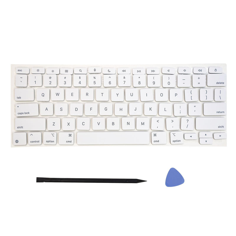 Replacement US Keyboard Full Set of Keycap Keys and Tool Applicable for ipad Pro/Air 11/13“ Magic keyboard (MKB-2) MKB-2