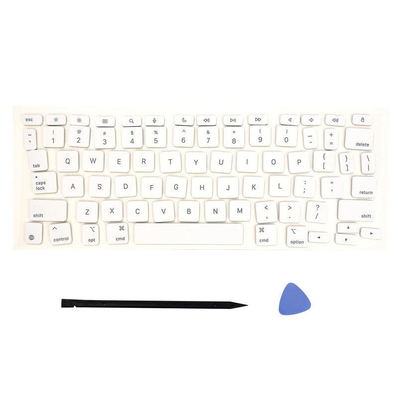 Replacement US Keyboard Full Set of Keycap Keys and Tool Applicable for ipad Pro/Air 11/13“ Magic keyboard (MKB-1) MKB-1