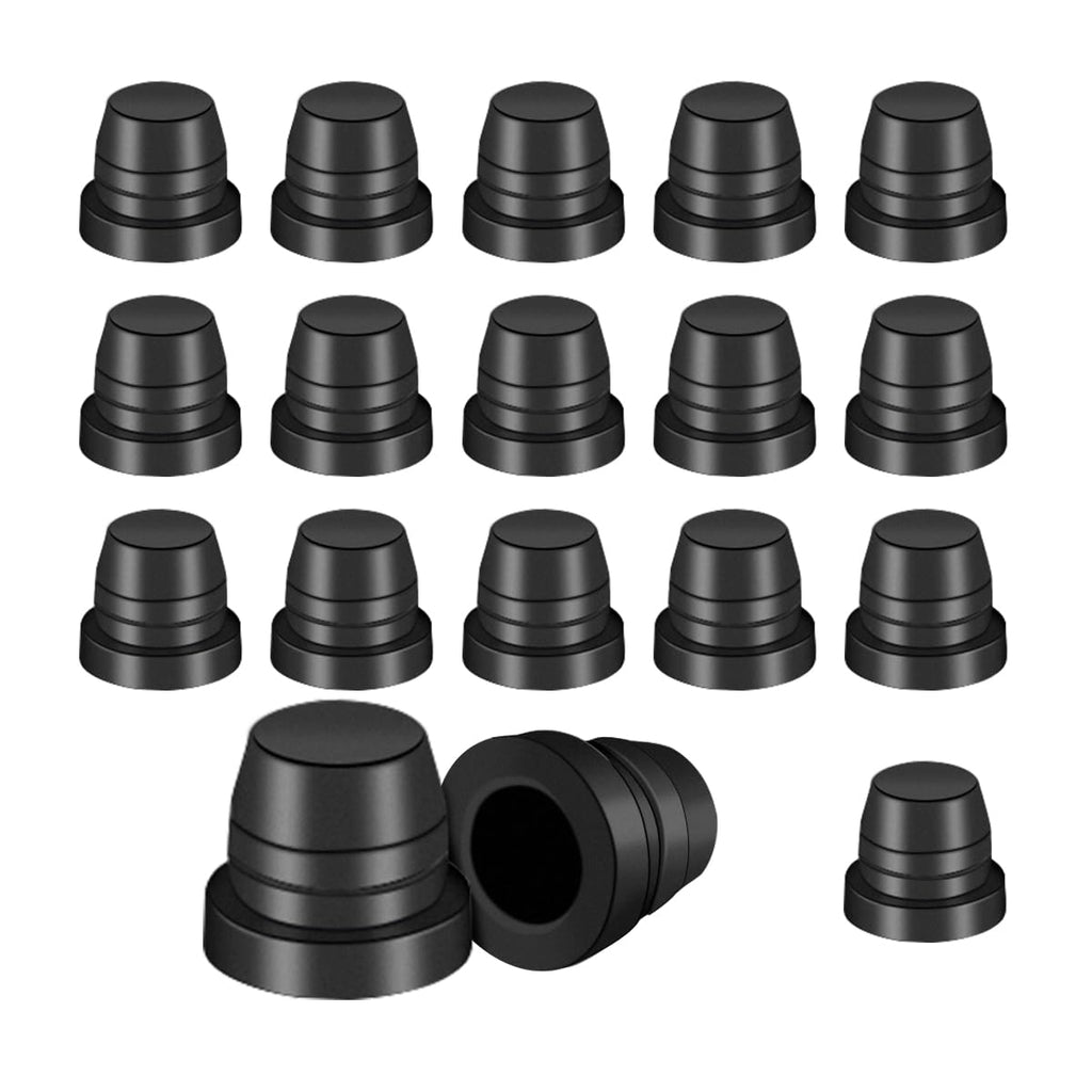 Mandark 18PCS Car Brake Bleeder Screw Caps, Rubber Auto Grease Fitting Dust Zerk Covers, Waterproof Vehicle Brake Bleeder Nipple Caplier Accessories, Universal for Bicycle, Car, Motorcycle（Style B） Style B