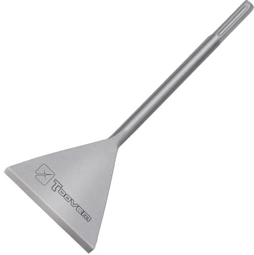 TOOVEM 6 Inch Wide SDS Max Chisel for SDS Max Shank Rotary Hammer Drills 6 x 15 in