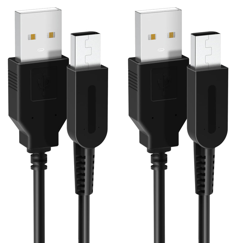 3DS USB Charger Cable Power Cord for New 3DS/New 3DS XL/3DS XL/3DS/New 2DS XL/New 2DS/2DS XL/2DS/ DSi/DSi XL (3.9ft/120cm) (2) 2
