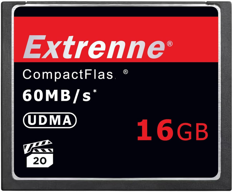 16GB Compact Flash Memory Card UDMA Speed Up to 60MB/s CF Camera Card