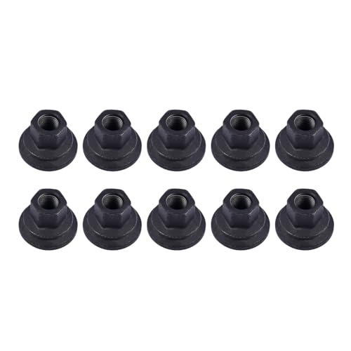 Wheel Nut Lug Nut 6509424AA Compatible with Dodge 2012 / Ram 3500 4000 4500 5500 2012-2023 M14-1.50 Flange - 22mm Hex, 28.5mm Length Medium Pack of 10pcs
