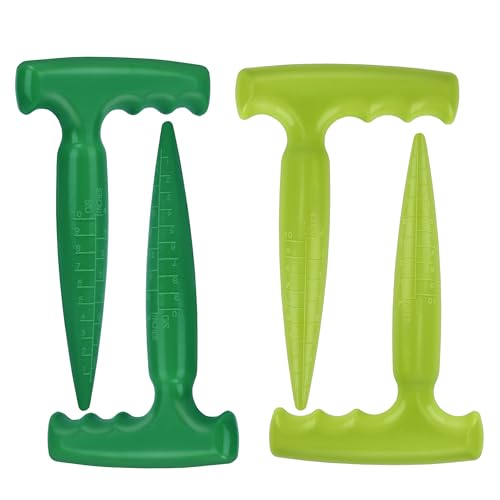 Dibbler Gardening Tool with Measurements - Bulb Planter Tool