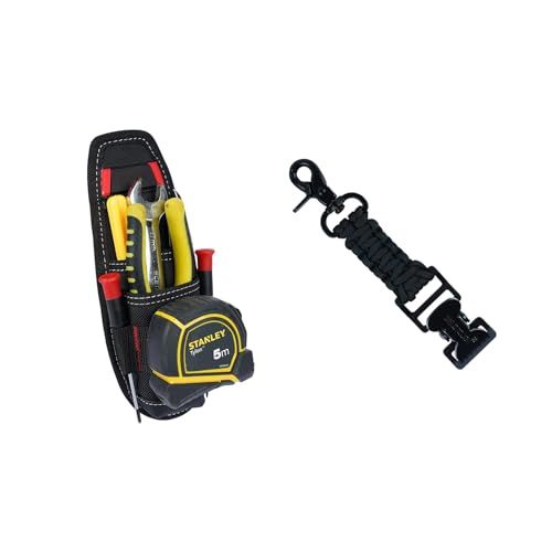 MELOTOUGH Small Tool Holder, Min Work Organizer Tool Pouch and Knife Holster with Snap Clip,Tactical Glove Clip Work Glove Holder Clip for Tool Belt,Tactical Backpack,Outdoor Accessory