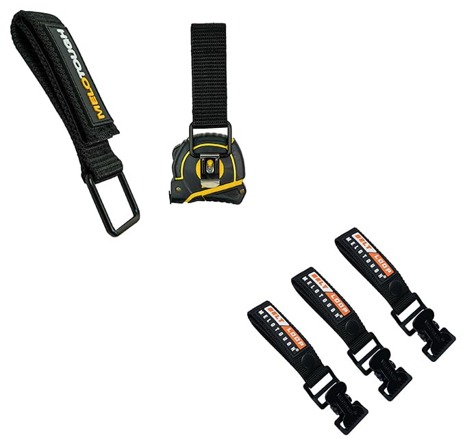 2PCS Tape Measure Holder+3PCS Glove Clip