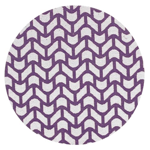 3M Xtract Cubitron II Mesh Sanding Disc 710W, 80+, 152mm x NH, Purple | The 600Z Precision Molded Ceramic Grain for Metal, Wood, Paints, Primers, 50 Pack 152.4 Millimeter