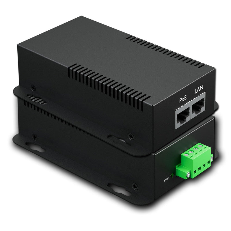 PROCET PoE System Gigabit PoE Splitter, 24V/2.96A, IEEE802.3 af/at/bt Compliant, 10/100/1000Mbps, High Power Communication Station /Wireless APs /Network Cameras, PT-PD208GBH-24 24.0 Volts (DC)