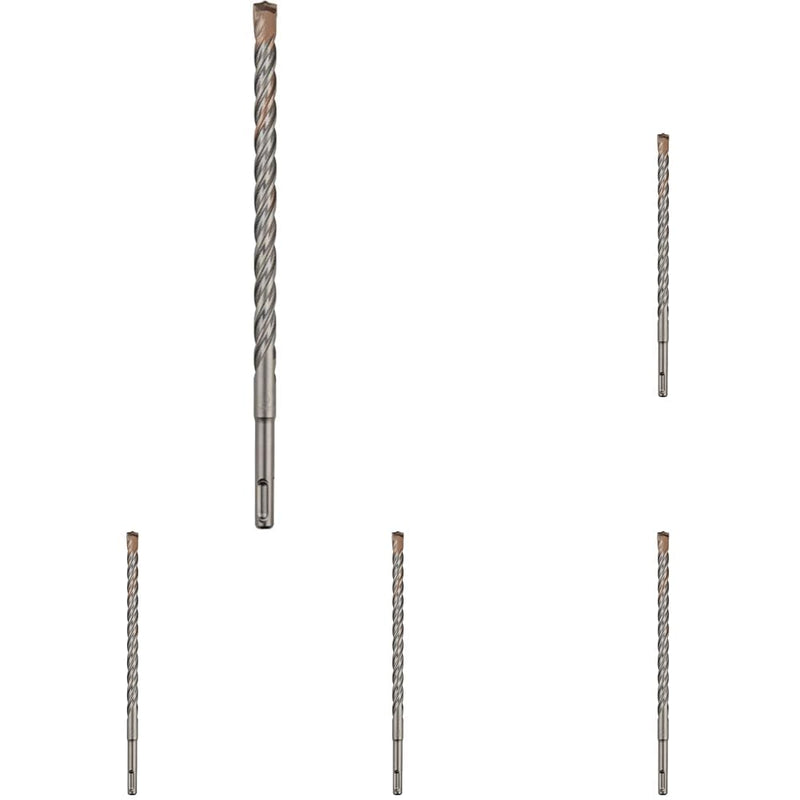 DeWalt DW5439 1/2" x 10" x 12" Rock Carbide SDS Plus Hammer Bit (Pack of 5) One Size (Pack of 5) 1/2 x 10 x 12