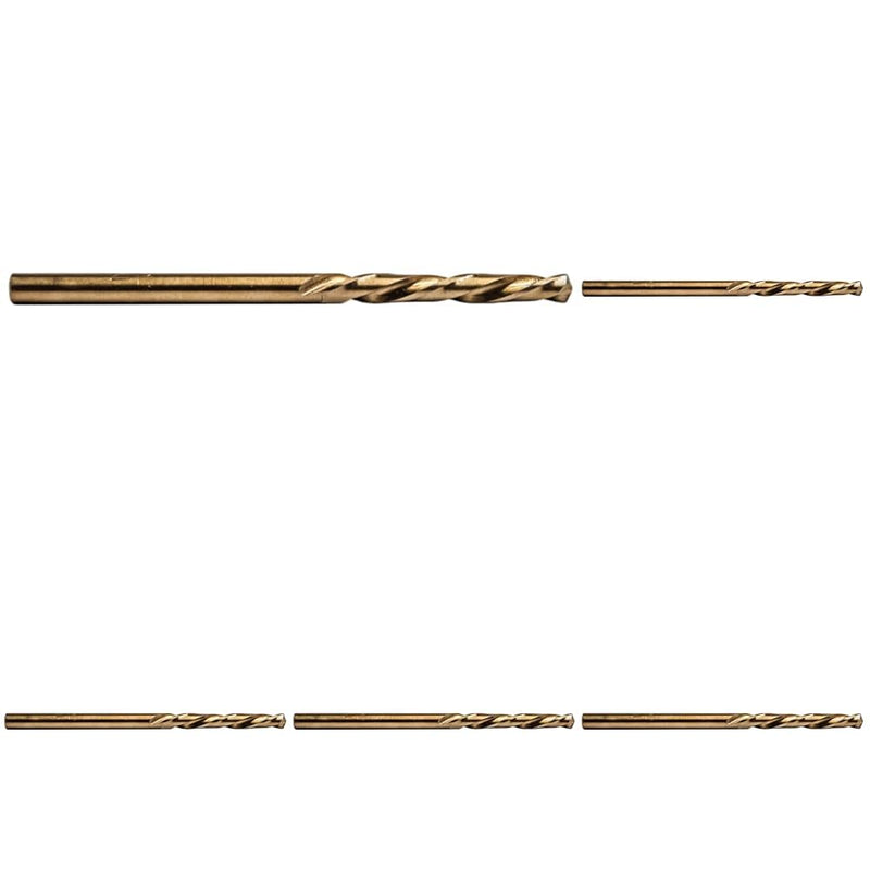 Century Drill & Tool 74107 Cobalt Left Hand Drill Bit, 7/64" (Pack of 5) 7/64-inch (Pack of 5)