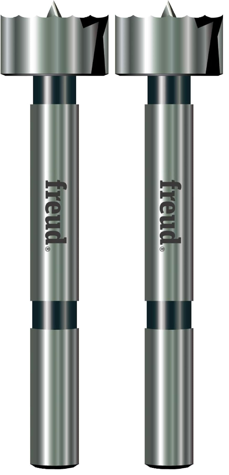 Freud PB-006: Precision Shear™ Serrated Edge Forstner Drill Bit 7/8-Inch by 3/8-Inch Shank (Pack of 2) One Size (Pack of 2) Precision Shear 7/8-Inch by 3/8-Inch Shank Serrated Edge Forstner Drill Bit