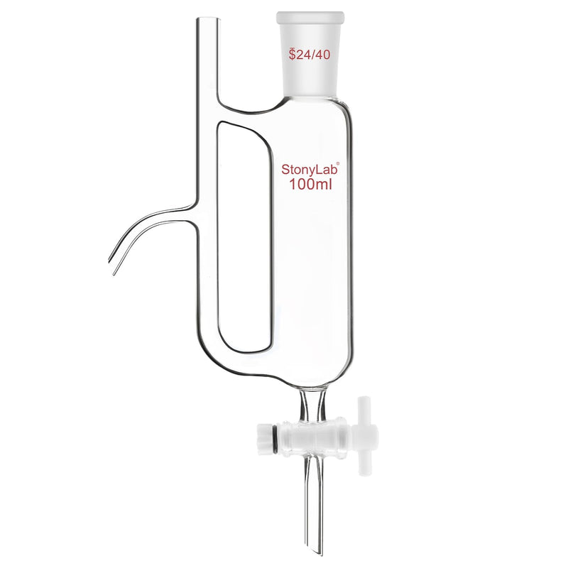 stonylab Water Oil Receiver Separator with 24/40 Lab Supply, 100 ml