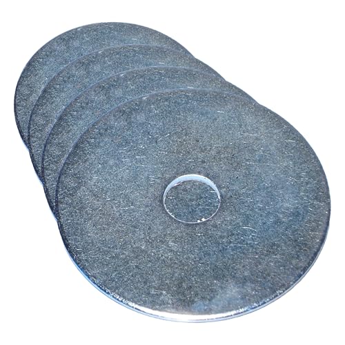 Hard-to-Find Fastener 014973454869 Fender Washers, 3/8 x 2, Piece-10 (Pack of 4) 3/8 x 2 inch (Pack of 4) 40