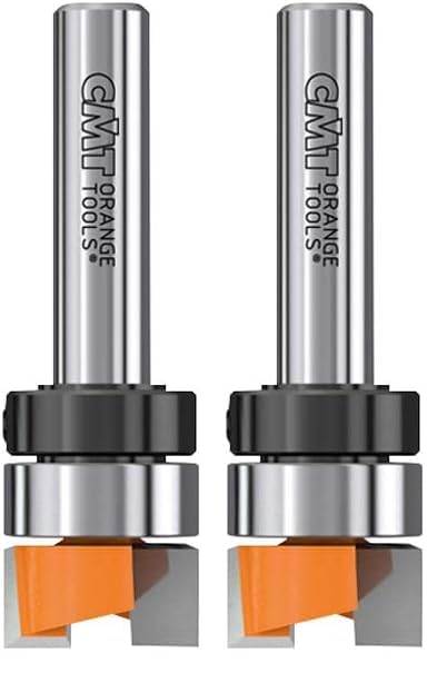 CMT 801.128.11B Mortising Bit with 1/2-Inch Diameter with 1/4-Inch Shank (Pack of 2) 1 (Pack of 2)