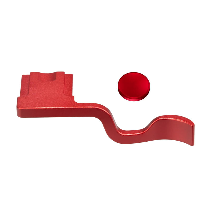 Metal Thumb Up Grip for for Fuji Fujifilm XT50 XT5 XT4 XT3 XT30 XT2 XT20 XT10 Digital Camera Hot Shoe Thumb Hand Grip Accessories (Red) Red