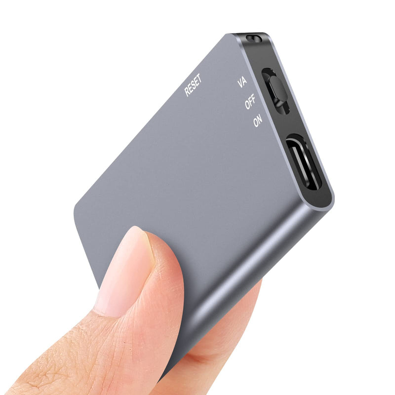 128GB Magnetic Digital Voice Recorder - 1520Hrs Recording Storage Voice Activated Recorder with Playback Noise Reduction - Audio Recorder Device for Lectures Meetings interviews 128GB
