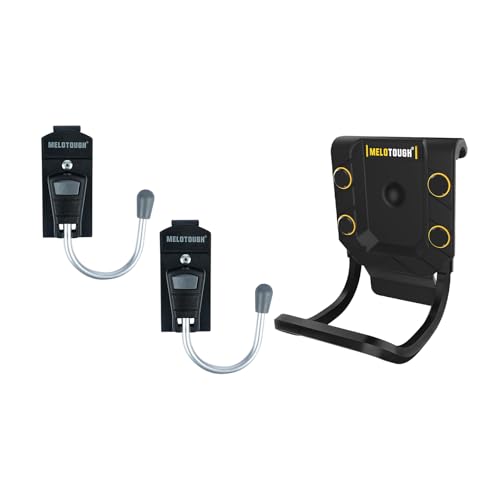 MELOTOUGH Tool Belt Hook Tool Holster Cordless Drill Holster Hook,Black Hammer Holder for Belt