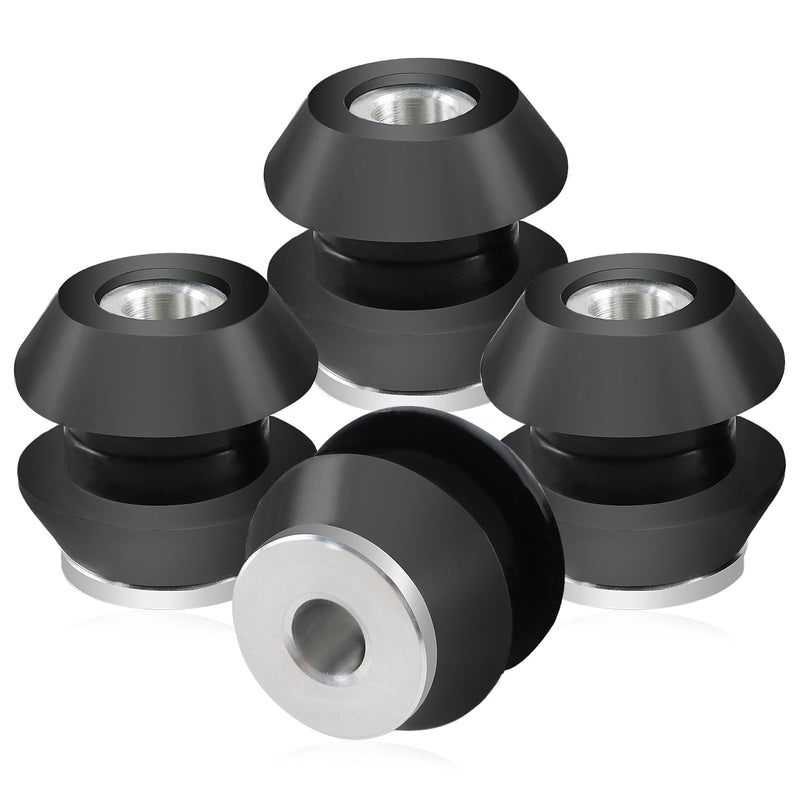 4PCS FICM Mounting Bushing Sets Fuel Injection Control Module Isolator Bushings Inserts Mounting Kit Compatible with Ford 6.0L Powersroke 2003-2010 Replace#:ATS604N VT365 VT275