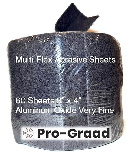 Multi-Flex Abrasive Sheets 8" x 4", A-VFN, 60 Sheets, 07521