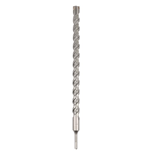 1-1/4 X 21 in SDS Plus Bits, Rotary Hammer Drill Bits, Carbide, Masonry Drill Bits for Concrete, Stone, SDS Plus Hammer Double Flute, Masonry Drill Bit, Concrete Drill Bit 1-1/4 in 21 inch long