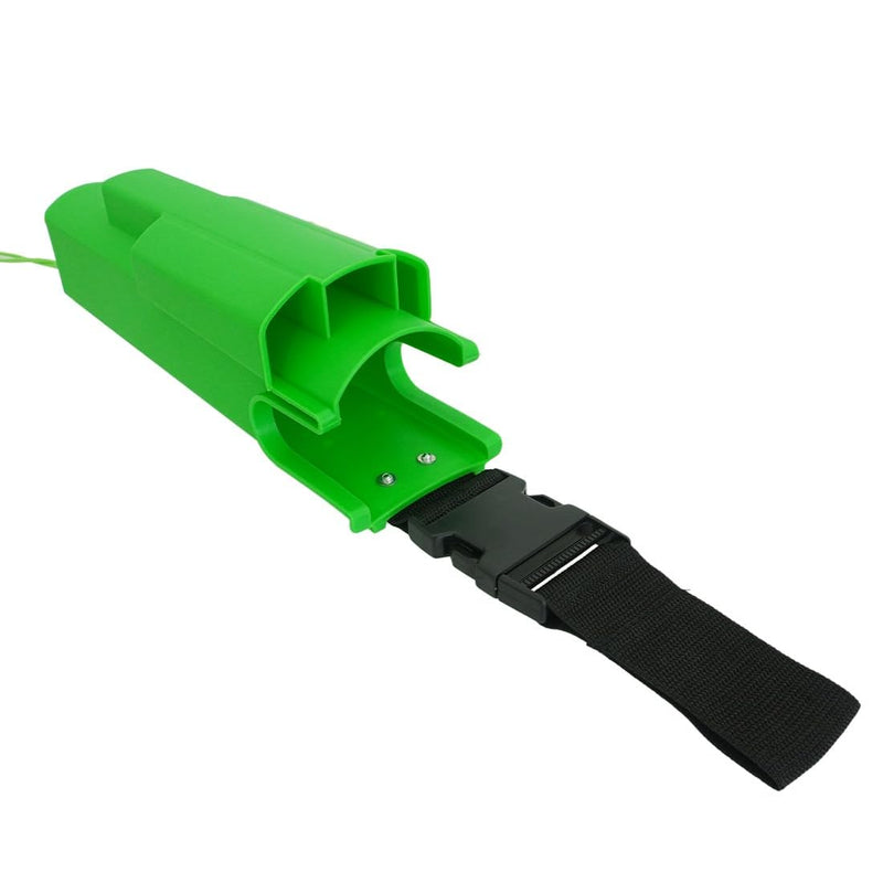 Xero Window Cleaning Holster- Detachable Side Bucket on a Belt Squeegee Holder and Tool Belt -Green Neon Green