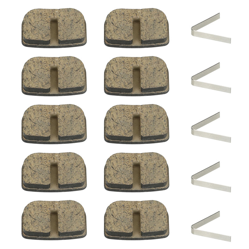 Mini Bike Disc Brake Pads Compatible with 79cc 97cc 100cc 2.8hp Coleman CT100U CC100X Baja DB30 Doodle Bug MMB80 Motovox MBX10 2-Stroke Mini ATV 4 Wheeler 50cc SYX Moto Dirt Bike Scooter Parts