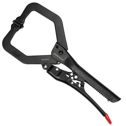 STARWORK TRUE MECHANIC™ Automatic C-Clamps Locking Pliers (11" Swivel)