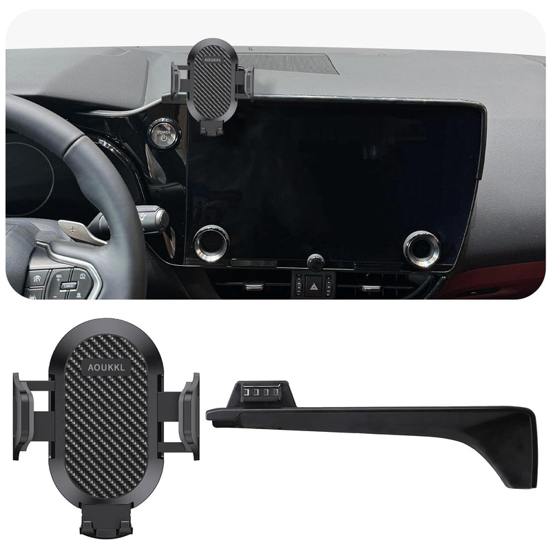 Car Phone Holder Fits for Lexus NX 350 350h 250 450h+ 2022-2024 Accessories(Only fit for 14-Inch Screen),Thick Cases Friendly,Cell Phone Mount for 4.7-7 in Phones NX 250 350 350h 450h+ 2022-2025(14 in screen)