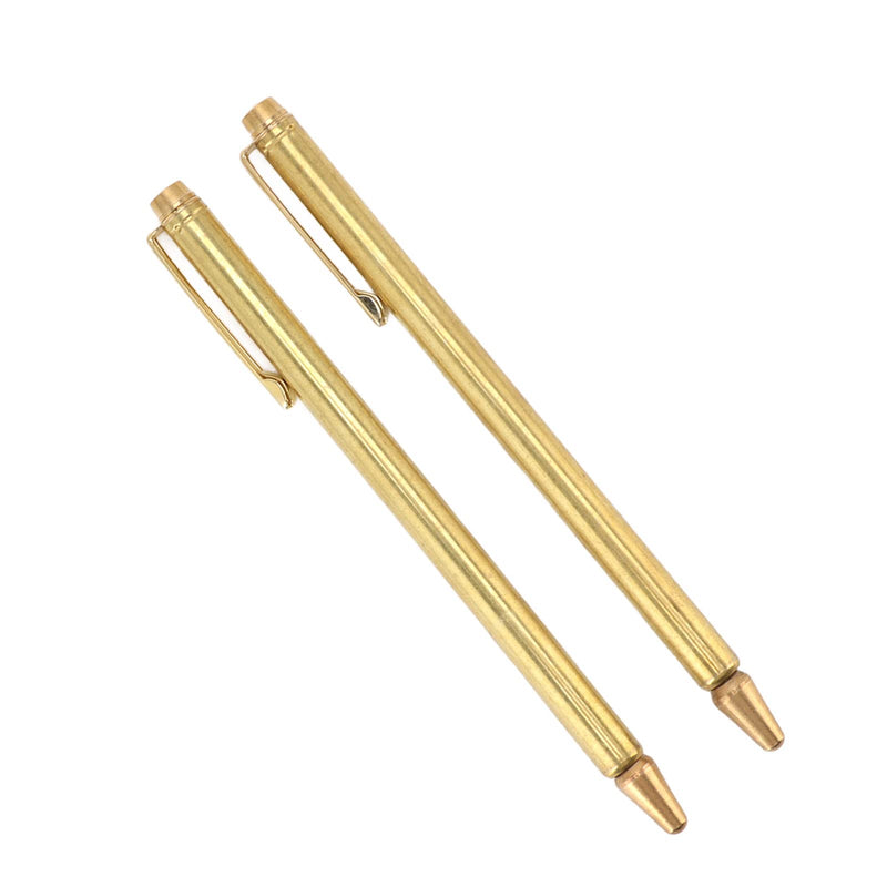2 Piece Pickup Pen Stainless Steel Retractable Telescopic Hand Pointer with Pocket Clip