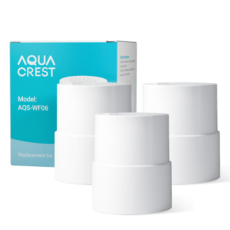 AQUA CREST Shower Filter Replacement for JOLIE® FILTERED SHOWERHEAD, High Pressure Shower Filter Replacement Cartridge For Healthier Hair and Skin, 3 Pack