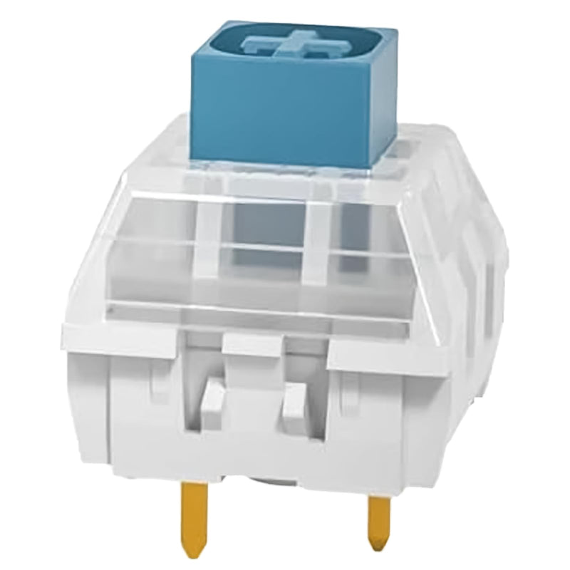 Kailh Box Heavy Blue Switches for DIY Mechanical Keyboard,3-pin/60gf Clicky/RGB/LED/IP56 Water&Dustproof/Long Life switches(Blue,36pcs) 36PCS