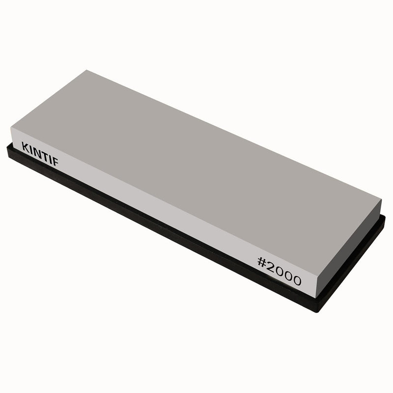 Whetstone Knife Sharpening Stone Medium Grit #2000, Strong grinding power, Splash and go, Cuts fast, Not clog, Whetstone knife sharpener, Sharpening Stones for Knives #2000 Grit