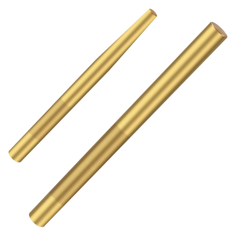 EVRBUL Brass Drift Pin Punch Set Hand Tool Punches 3/8in to 5/8in 3/4in Mechanic’s Non-Marring Chisel Punches for Vehicles and Home use
