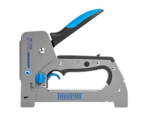 Jonard Tools STG-100 TriggerTack Insulated Cable Stapler, Ergonomic Handle