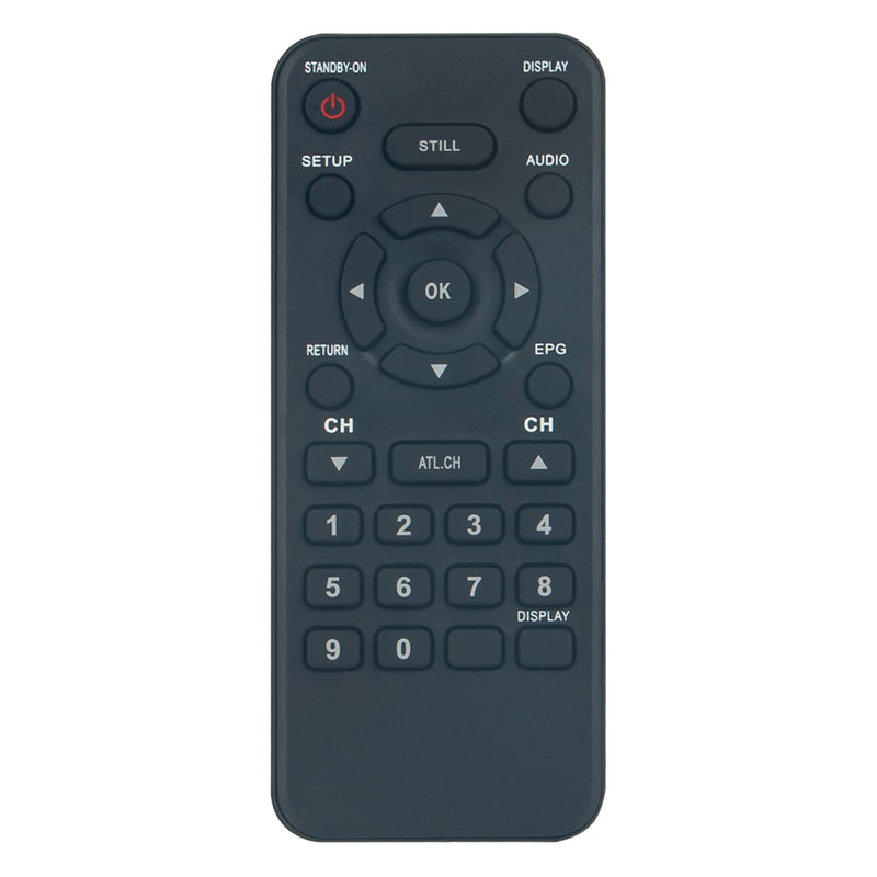 NA385 NA385UD Replacement Remote Control Compatible for Philco TB100HH9 Set Top Box/TV Converter Box/DTV Digital to Analog Converter/Media Converter