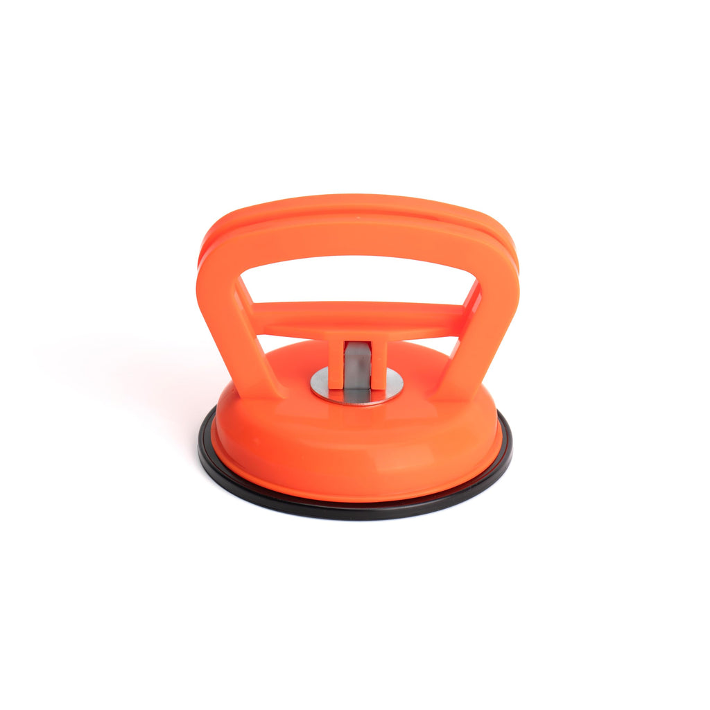 Large Orange Car Dent Puller, Powerful Dent Removal Tool - Multi-Purpose Dent Puller Suction Cup for Car, Glass, Tiles, Mirrors - Durable and Easy to Use